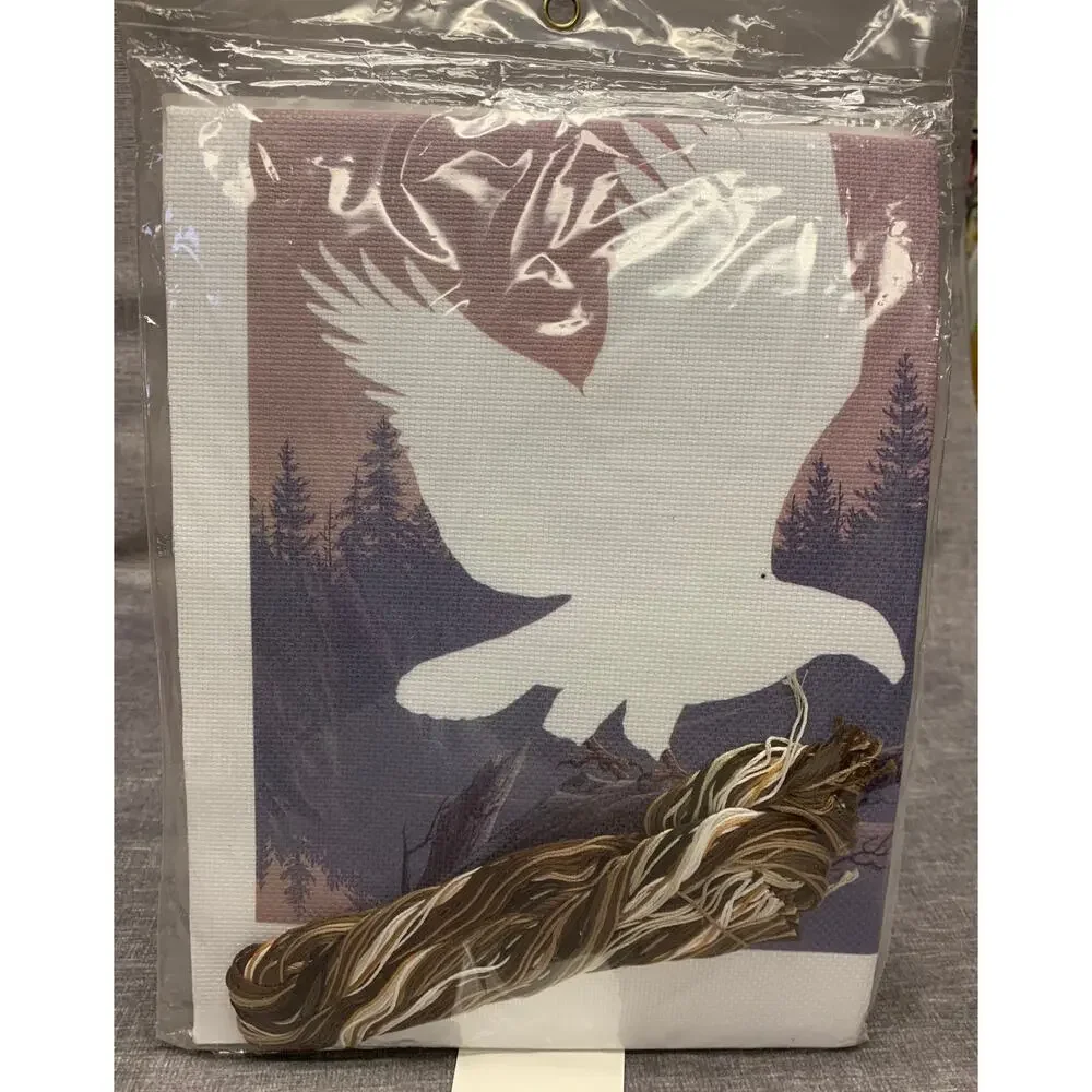 Counted Cross Stitch - Needle Treasures Eagle at Twilight #02556 12